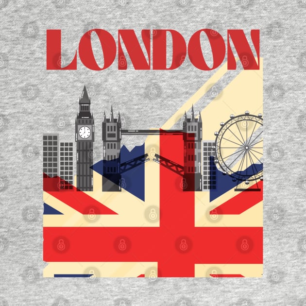 I Love London UK Travel more Wanderlust love Explore the city travel London souvenir by BoogieCreates